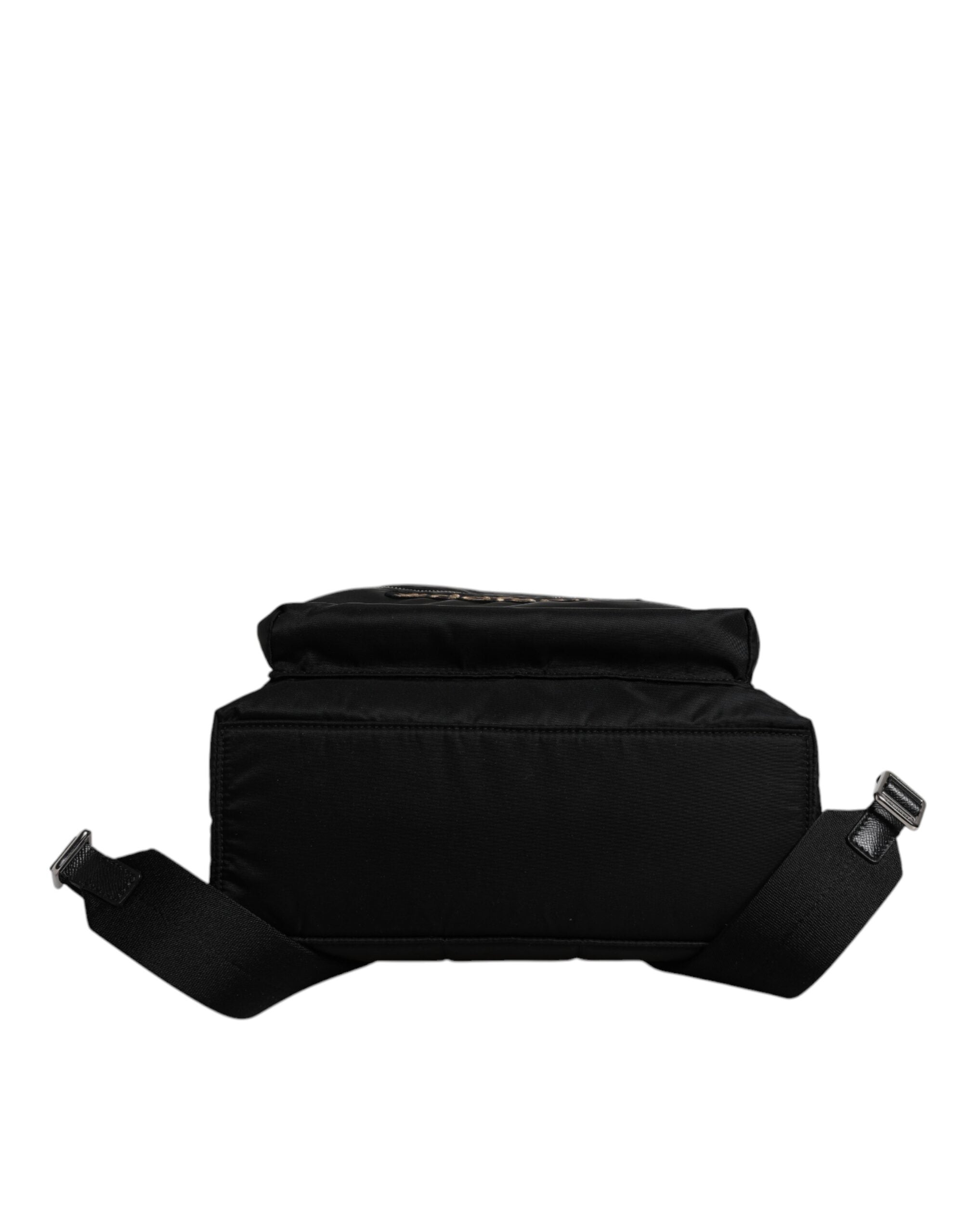 Dolce & Gabbana Black Nylon #DGFAMILY Embellished Backpack VULCANO Bag -   -  Dolce & Gabbana.