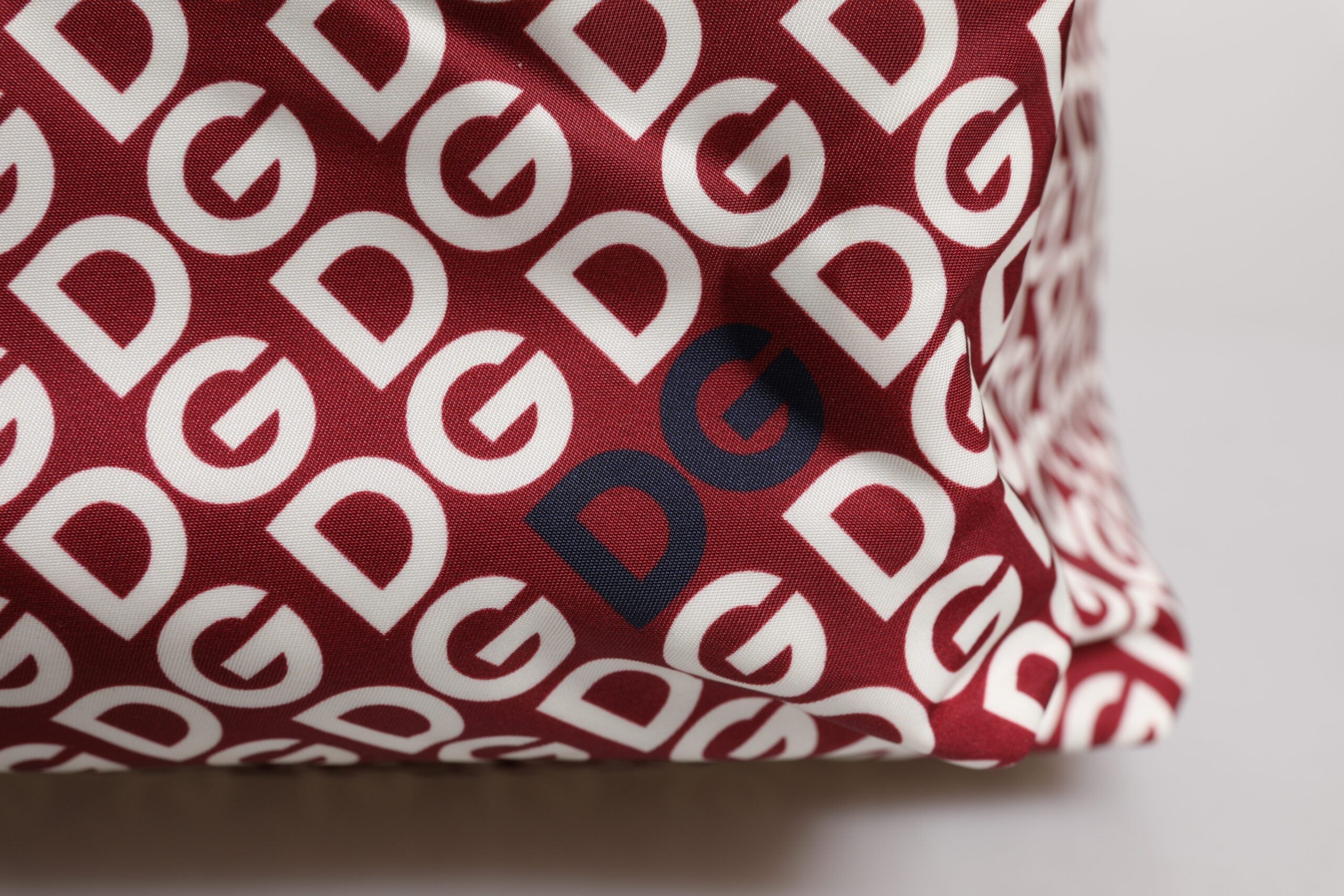 Dolce & Gabbana Red White DG Logo Print Nylon Travel Backpack Bag -   -  Dolce & Gabbana.
