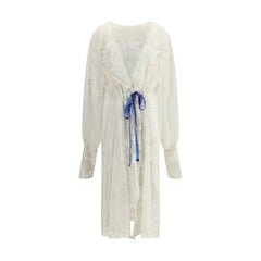 Ella Crocheted design Long Jacket -   -  Ella.