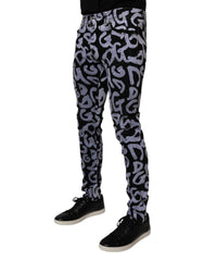 Dolce & Gabbana Black Logo Monogram Cotton Skinny Denim Jeans -   -  Dolce & Gabbana.
