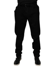 Dolce & Gabbana Black Cotton Stretch Slim Fit Denim Jeans -   -  Dolce & Gabbana.
