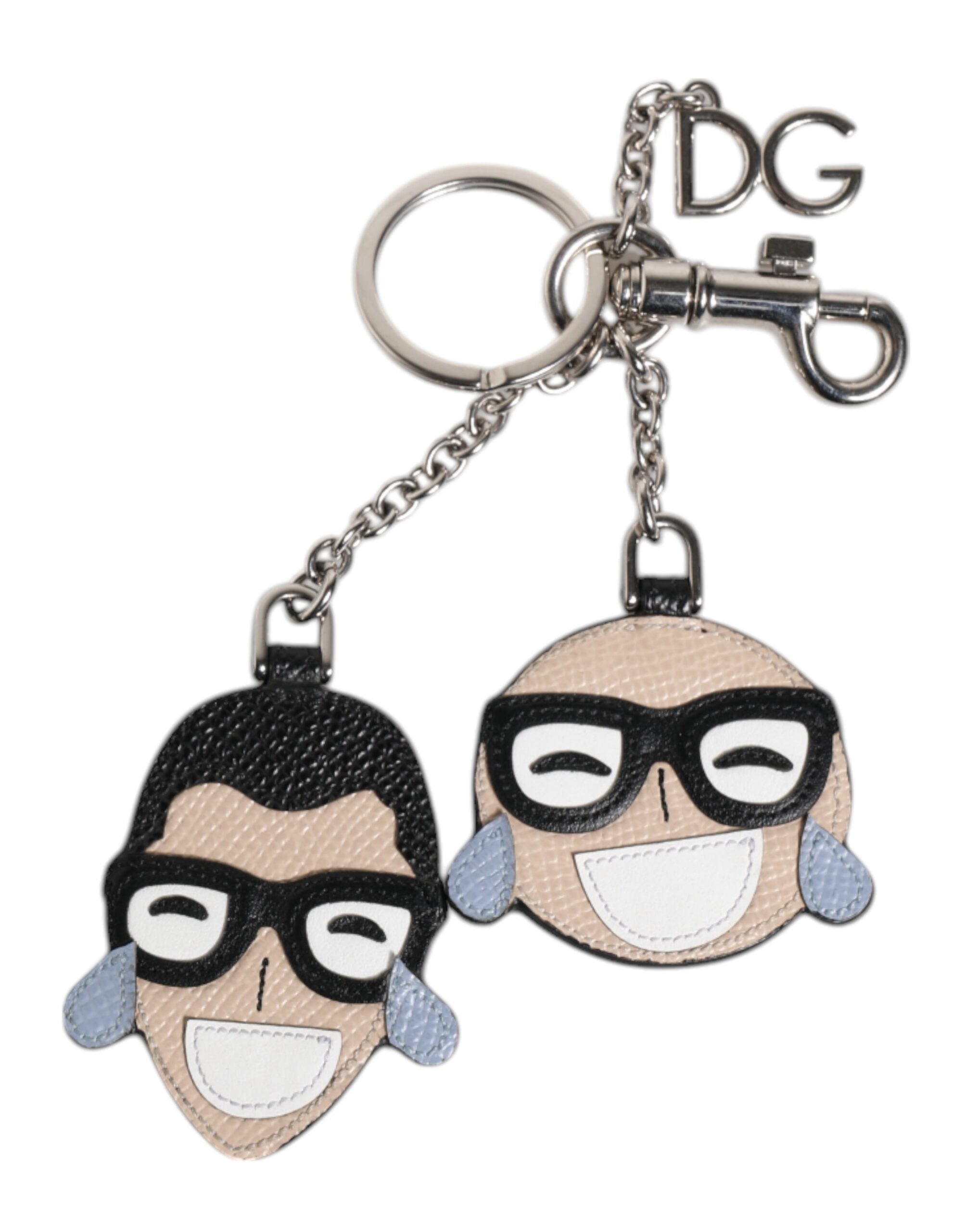 Dolce & Gabbana Multicolor #DGFAMILY Logo Badge Holder Keychain Keyring -   -  Dolce & Gabbana.