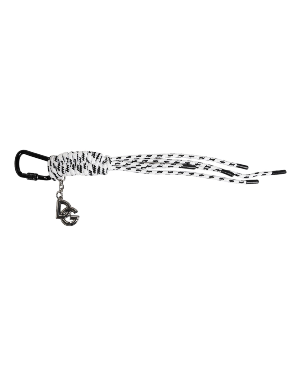 Dolce & Gabbana Multicolor Tape String DG Logo Keychain Polyester Keyring -   -  Dolce & Gabbana.