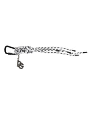 Dolce & Gabbana Multicolor Tape String DG Logo Keychain Polyester Keyring -   -  Dolce & Gabbana.