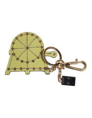 Dolce & Gabbana Multicolor Gold Tone Carretto Keychain Keyring -   -  Dolce & Gabbana.
