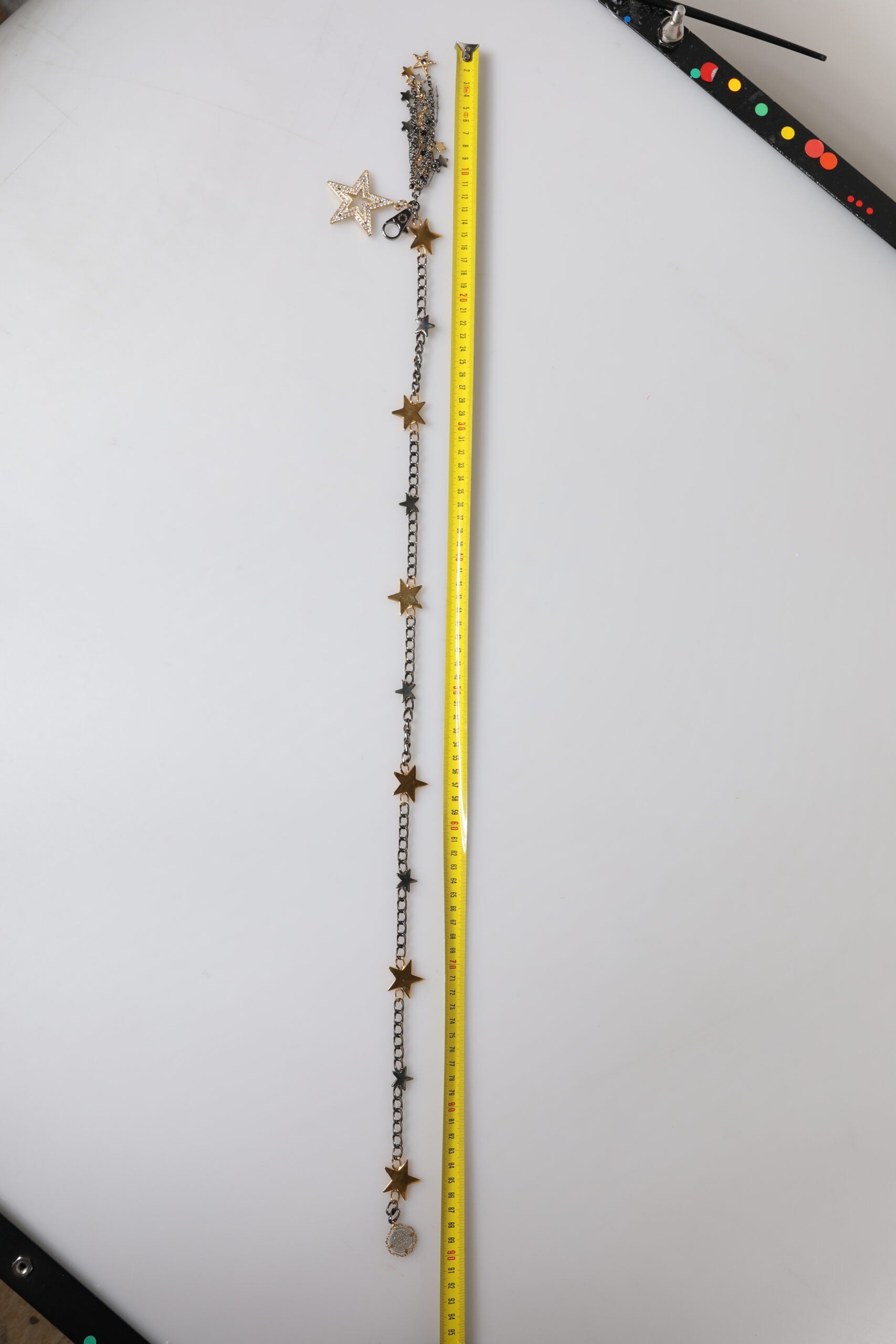 Dolce & Gabbana Silver Gold Brass Embellished Waist Chain Belt -   -  Dolce & Gabbana.