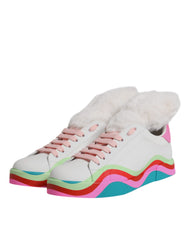 Dolce & Gabbana Multicolor Low Top Trainers Sneakers Shoes -   -  Dolce & Gabbana.