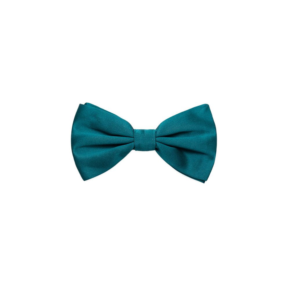 Dolce & Gabbana Green Silk Bowty -   -  Dolce & Gabbana.