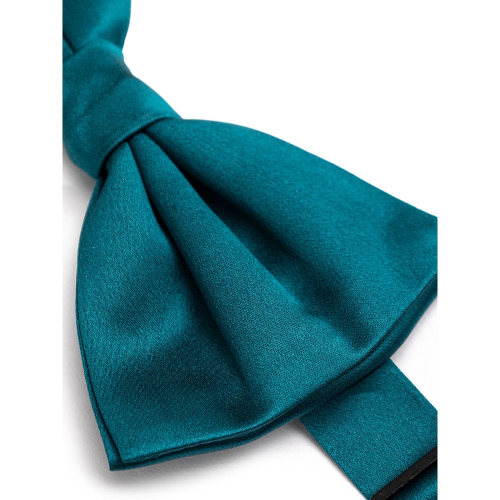 Dolce & Gabbana Green Silk Bowty -   -  Dolce & Gabbana.