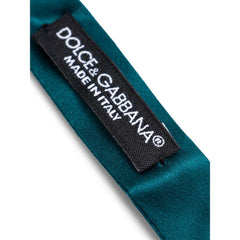 Dolce & Gabbana Green Silk Bowty -   -  Dolce & Gabbana.