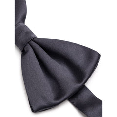 Dolce & Gabbana Gray Silk Bowty -   -  Dolce & Gabbana.