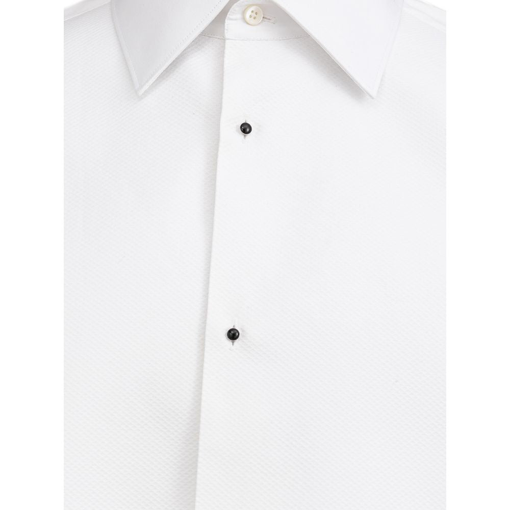Dolce & Gabbana White Cotton Shirt -   -  Dolce & Gabbana.