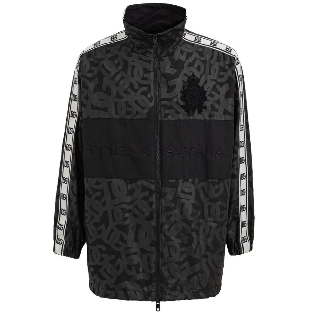 Dolce & Gabbana Black Polyester Jackets & Coat -   -  Dolce & Gabbana.