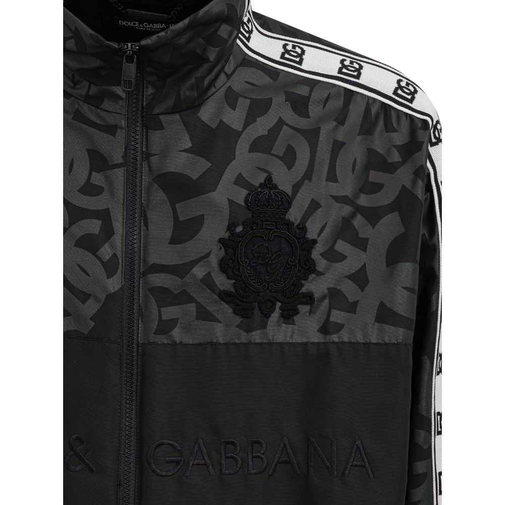 Dolce & Gabbana Black Polyester Jackets & Coat -   -  Dolce & Gabbana.