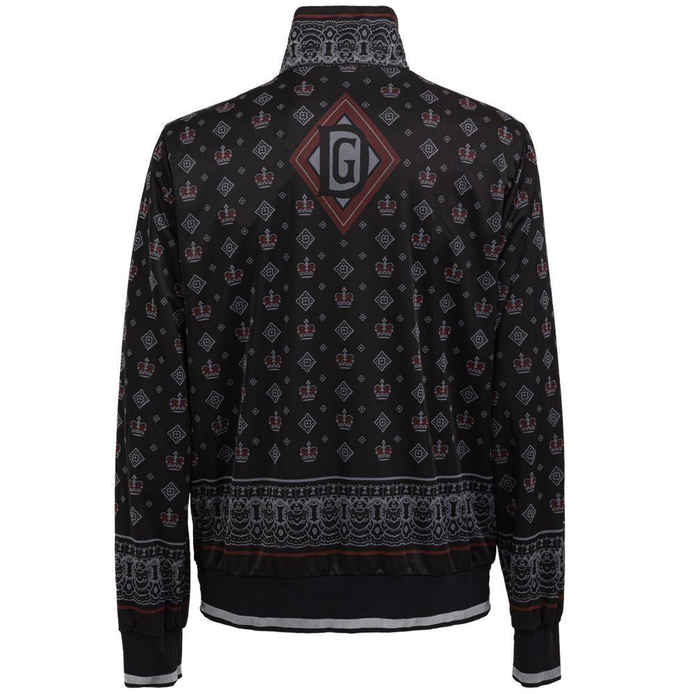 Dolce & Gabbana Black Polyester Sweatshirt -   -  Dolce & Gabbana.