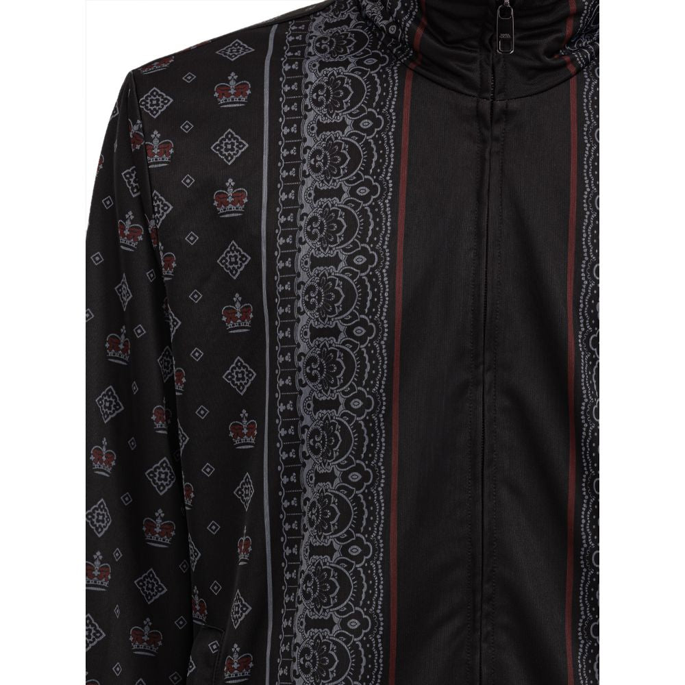 Dolce & Gabbana Black Polyester Sweatshirt -   -  Dolce & Gabbana.