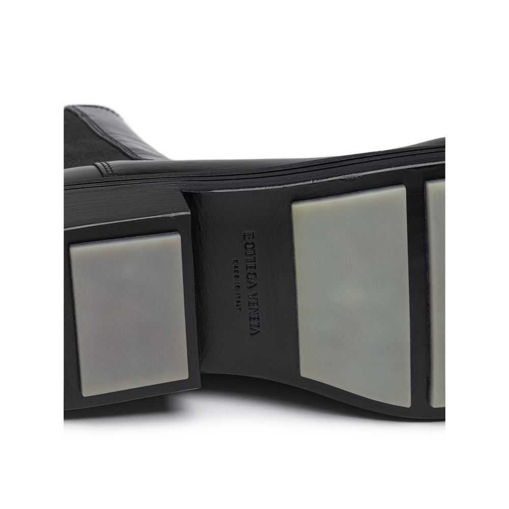 Bottega Veneta Black Leather Boot -   -  Bottega Veneta.