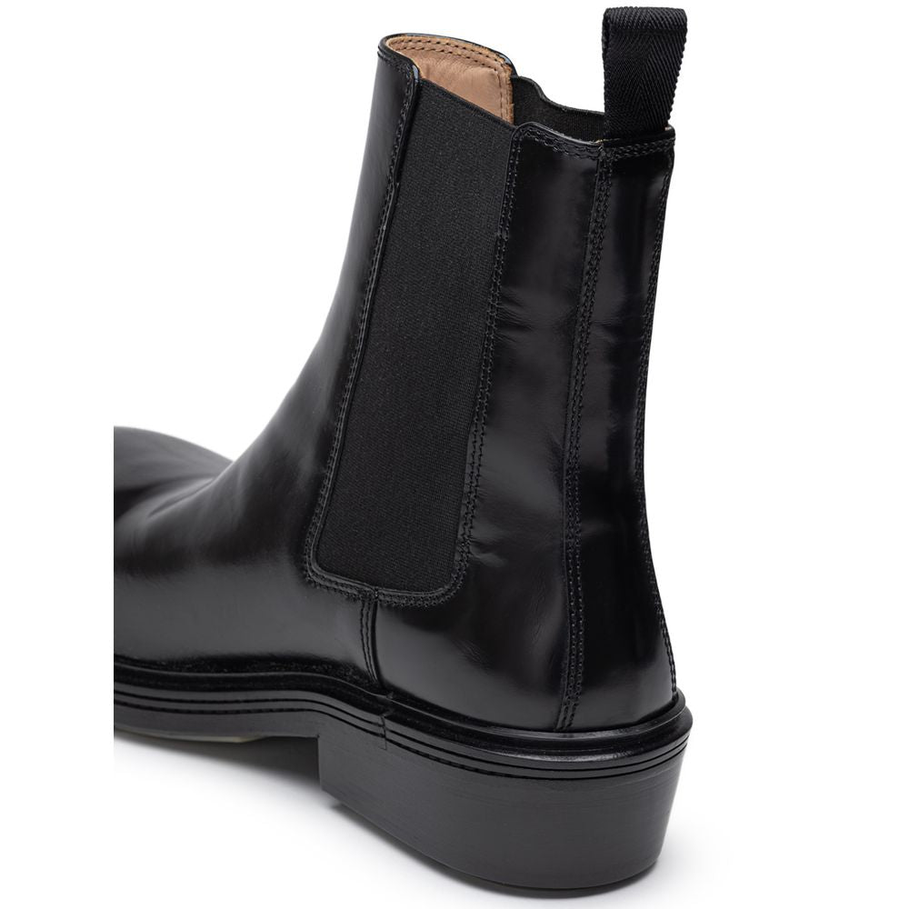 Bottega Veneta Black Leather Boot -   -  Bottega Veneta.