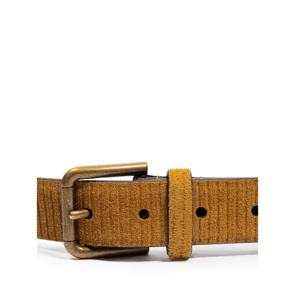 Dolce & Gabbana Brown Leather Belt -   -  Dolce & Gabbana.