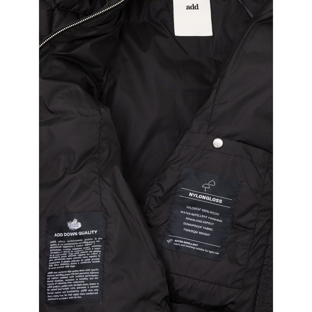 Add Black Polyamide Jackets & Coat -   -  Add.
