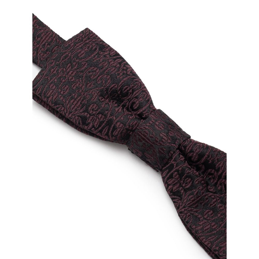 Dolce & Gabbana Black Silk Bowty -  Neckties, Men -  Dolce & Gabbana.