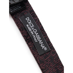 Dolce & Gabbana Black Silk Bowty -  Neckties, Men -  Dolce & Gabbana.