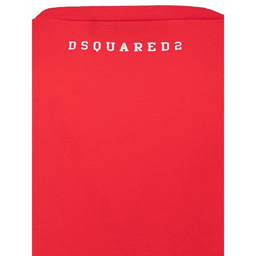 Dsquared² Red Cotton T-Shirt -   -  Dsquared².