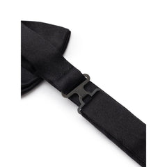 Dolce & Gabbana Black Silk Bowty -  Neckties, Men -  Dolce & Gabbana.