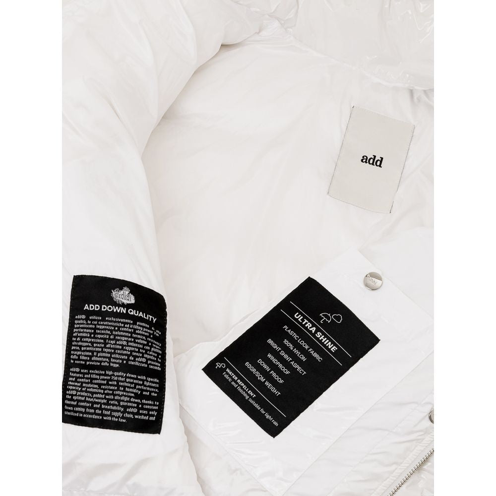 Add White Polyamide Jackets & Coat -   -  Add.