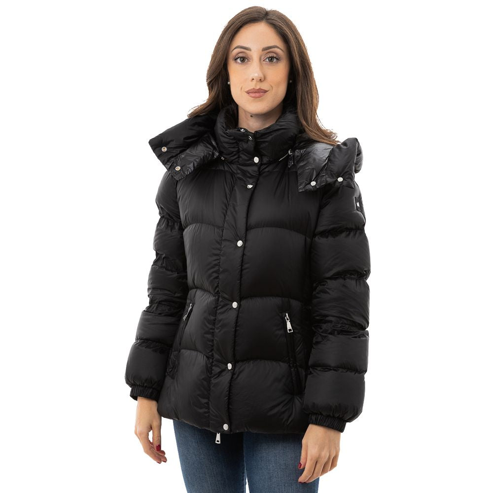 Add Black Polyamide Jackets & Coat -   -  Add.