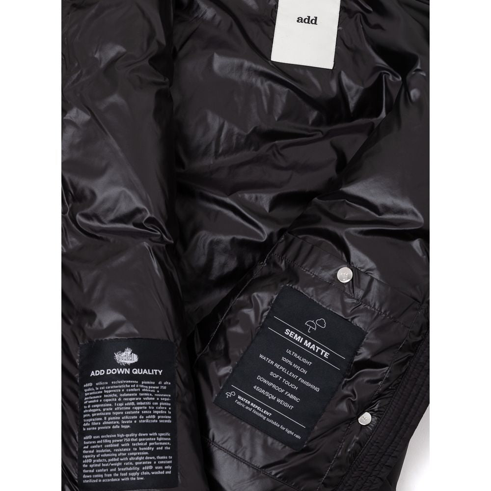 Add Black Polyamide Jackets & Coat -   -  Add.
