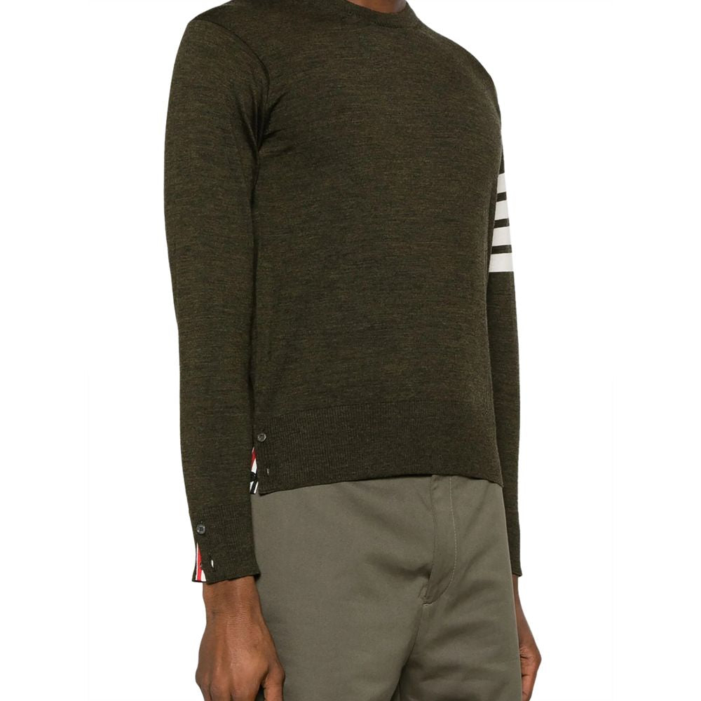 Thom Browne Green Wool Sweater -   -  Thom Browne.