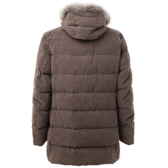 Herno Brown Cotton Jackets & Coat -   -  Herno.