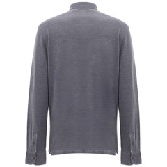 Corneliani Blue Cotton Polo Shirt -   -  Corneliani.