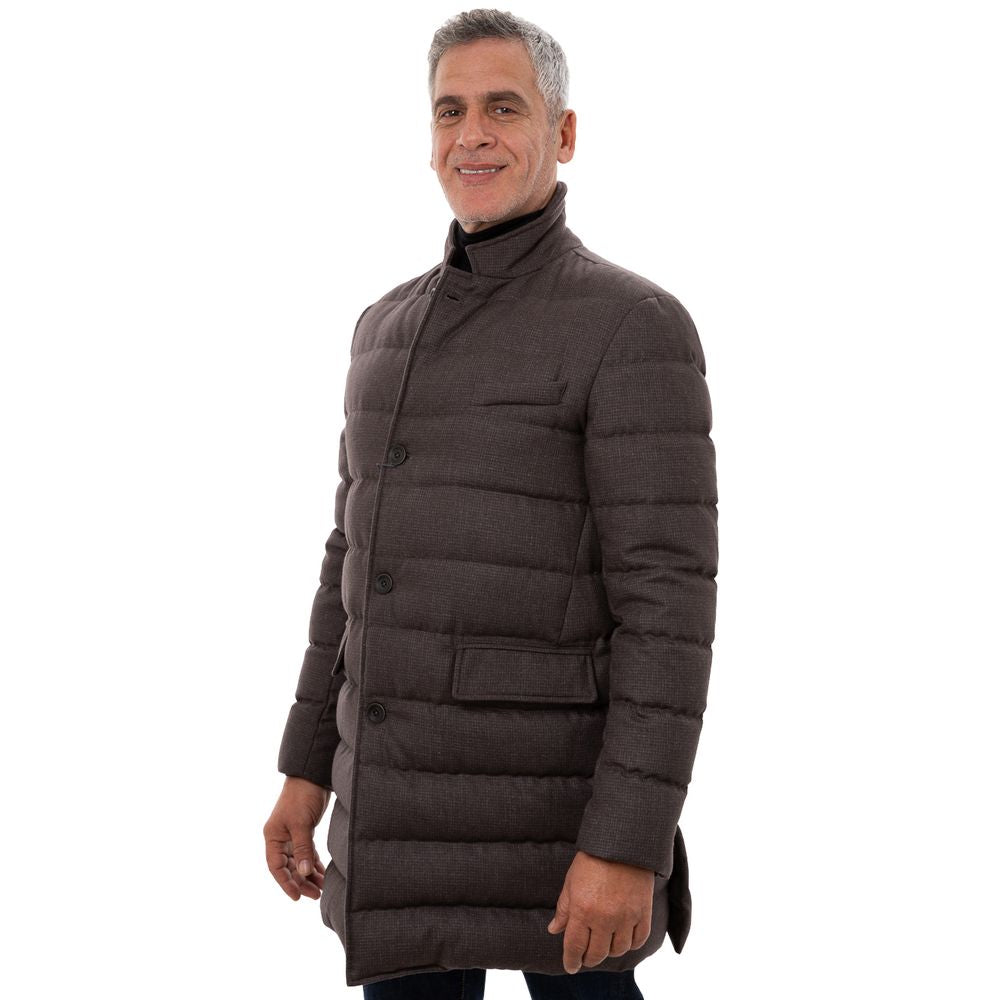Herno Brown Wool Jackets & Coat -   -  Herno.