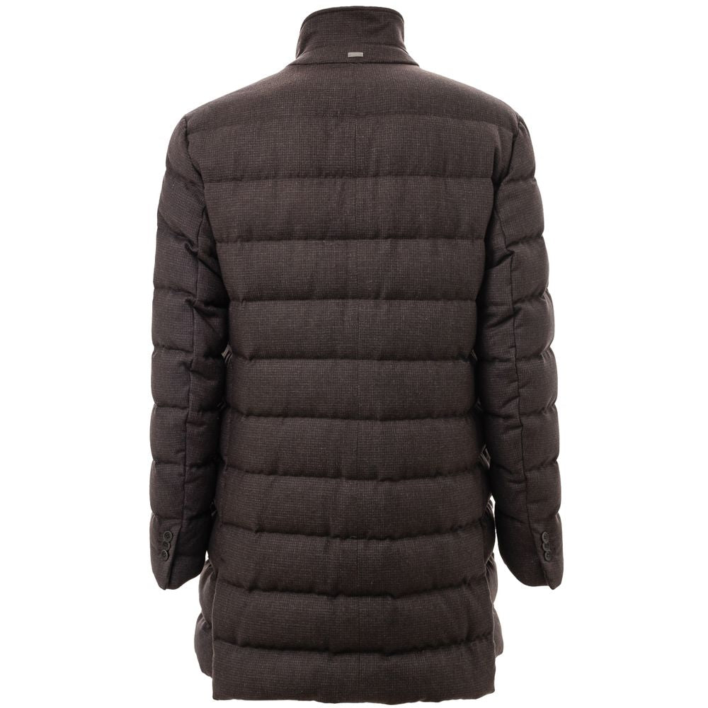 Herno Brown Wool Jackets & Coat -   -  Herno.