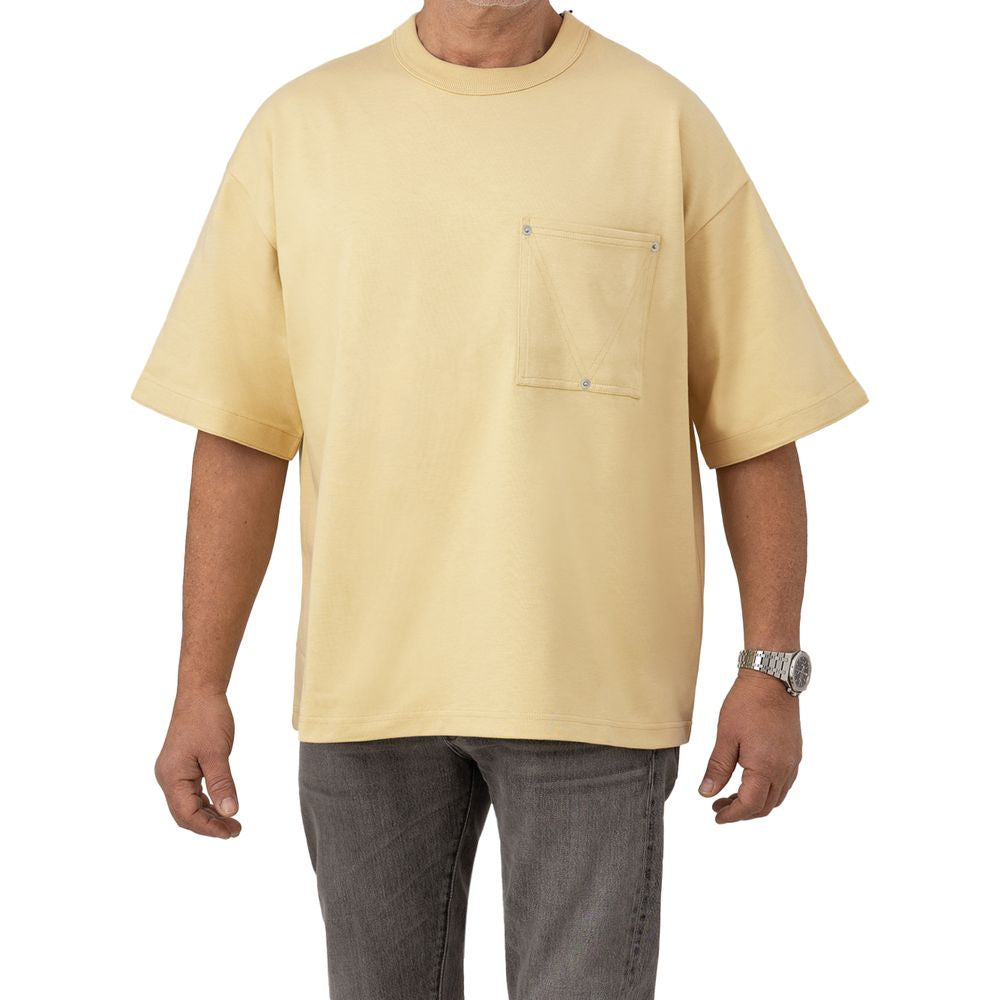 Bottega Veneta Beige Cotton T-Shirt -   -  Bottega Veneta.