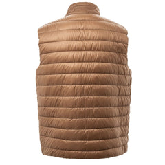 Herno Brown Polyamide Sleveless Jacket -  Vests for Men Suits -  Herno.
