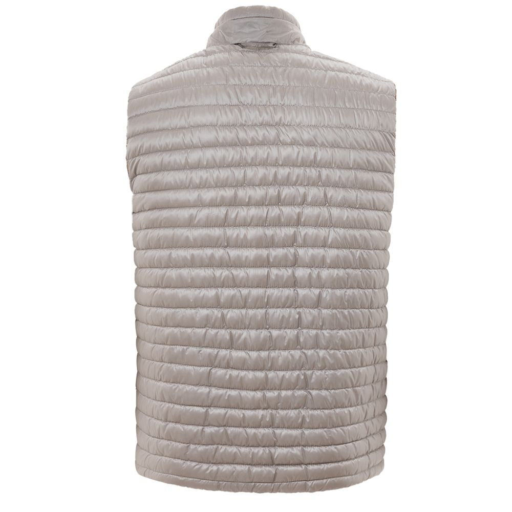 Herno Brown Polyamide Sleveless Jacket -  Vests for Men Suits -  Herno.