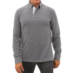 Corneliani Gray Cotton Polo Shirt -   -  Corneliani.