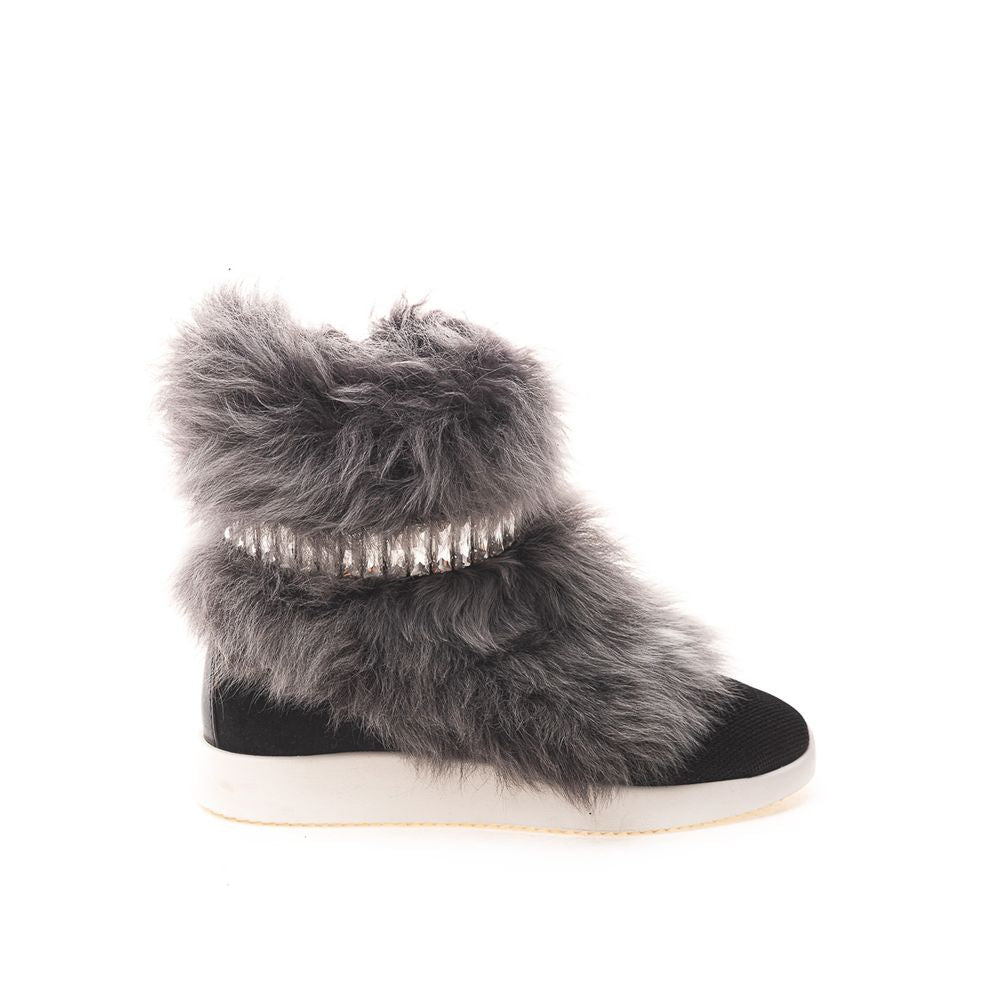 Giuseppe Zanotti Black Neoprene Sneaker -   -  Giuseppe Zanotti.