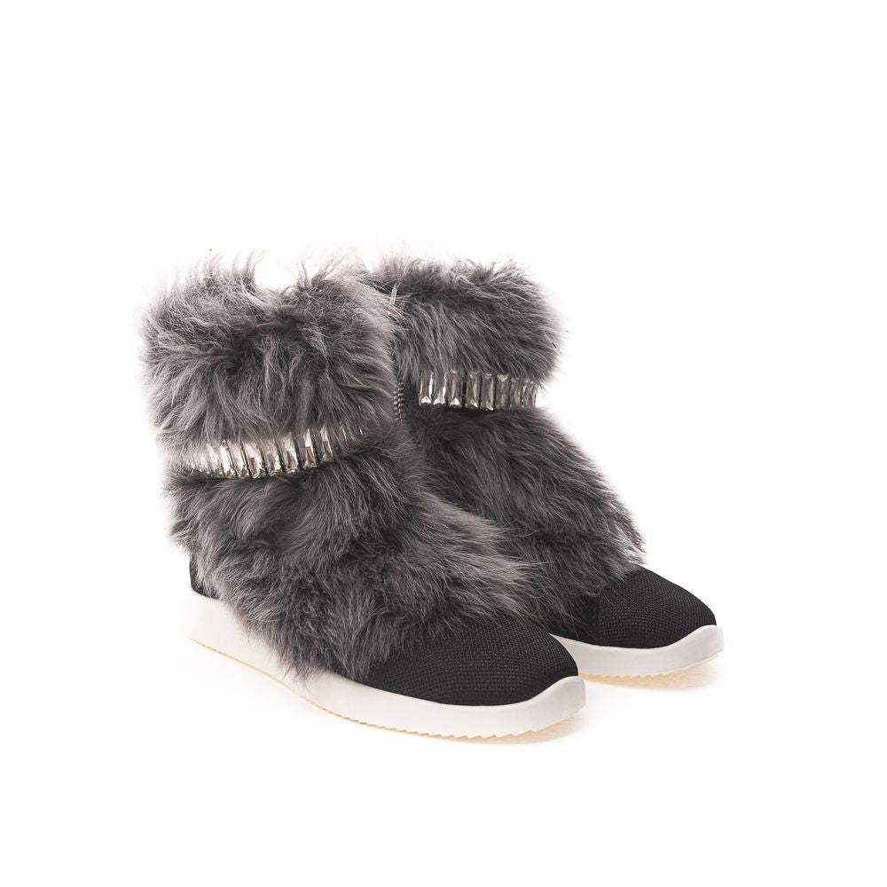 Giuseppe Zanotti Black Neoprene Sneaker -   -  Giuseppe Zanotti.