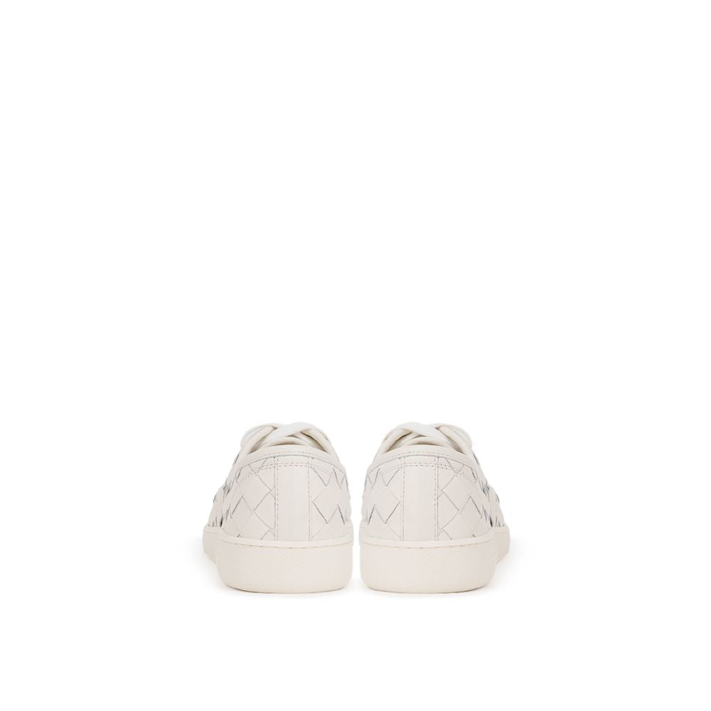 Bottega Veneta White Leather Sneaker -   -  Bottega Veneta.