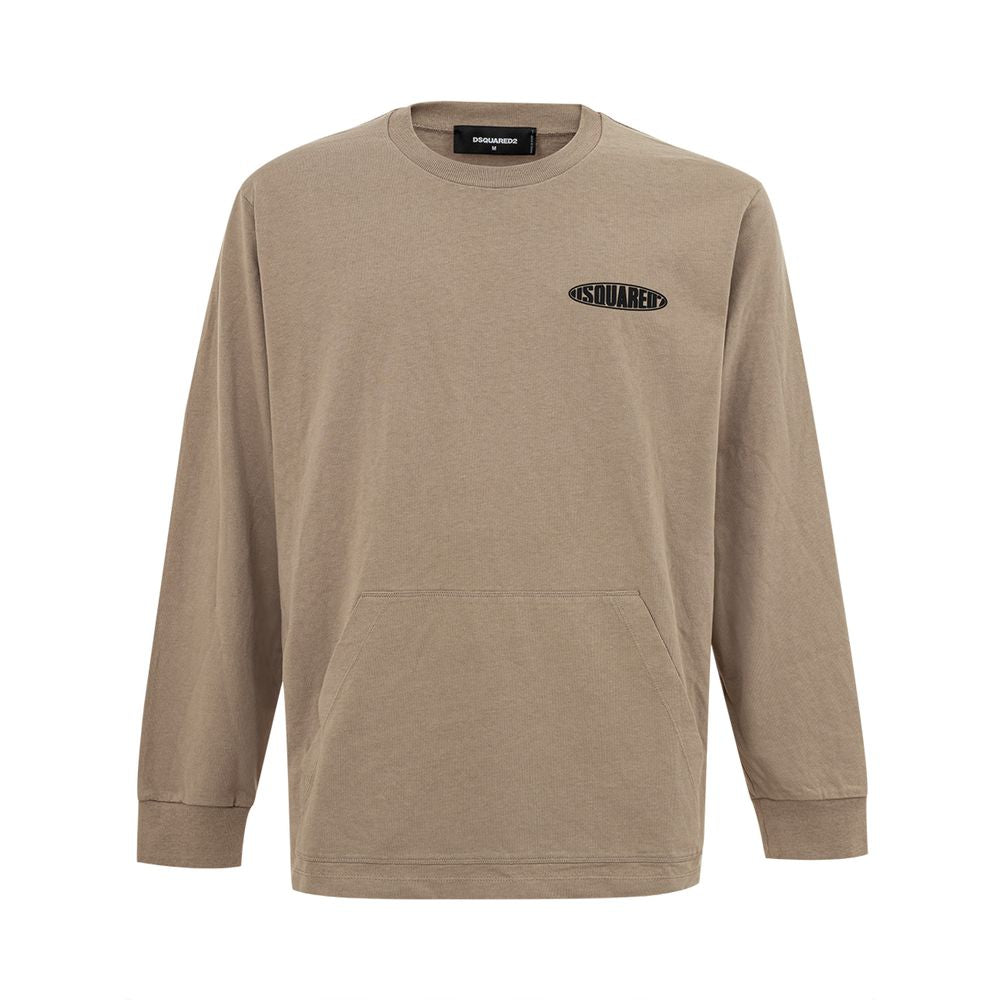 Dsquared² Beige Cotton T-Shirt -   -  Dsquared².