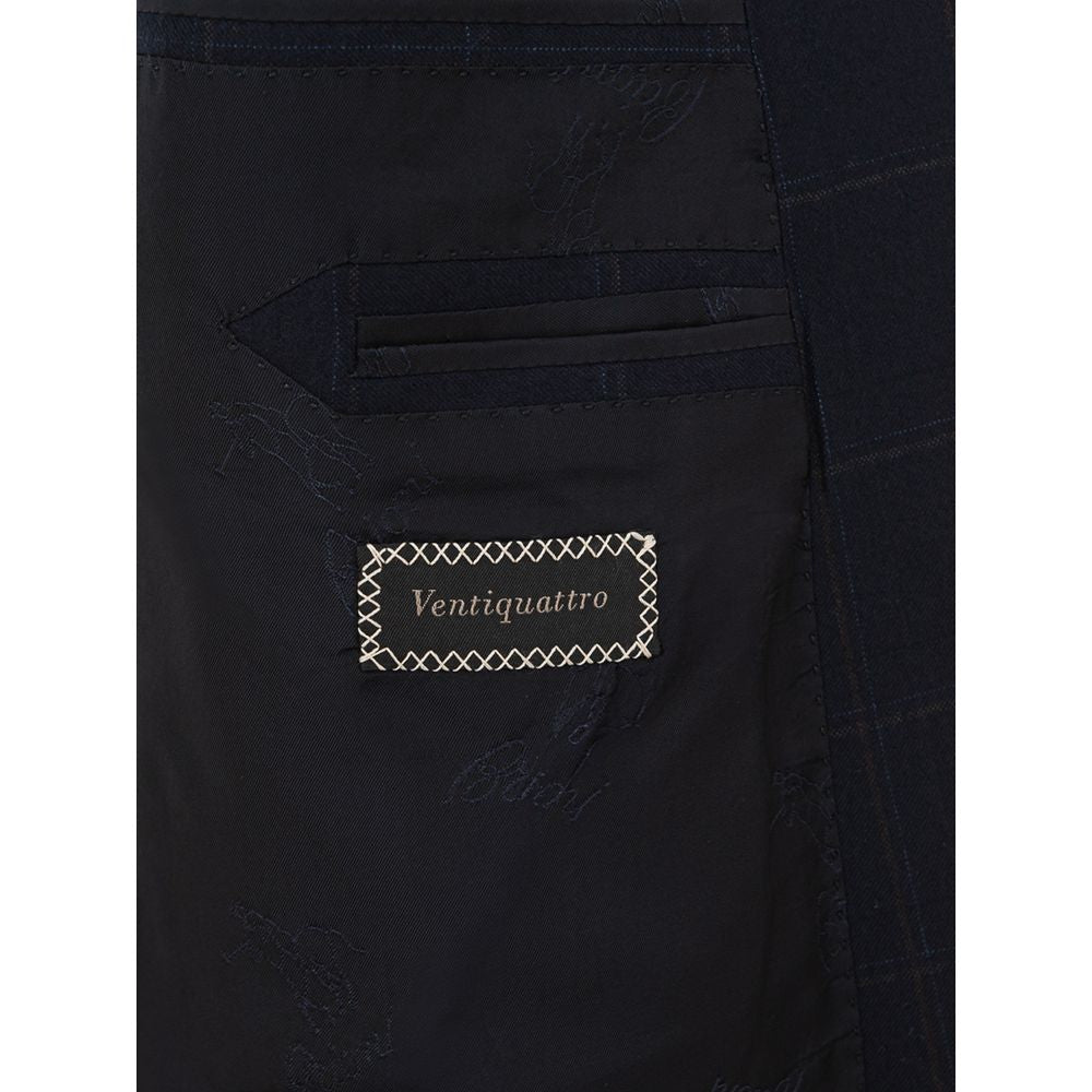 Brioni Blue Wool Blazer -   -  Brioni.