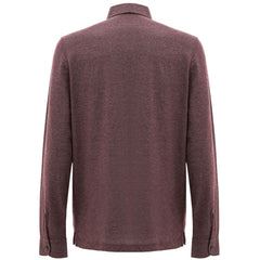 Corneliani Purple Cotton Polo Shirt -   -  Corneliani.