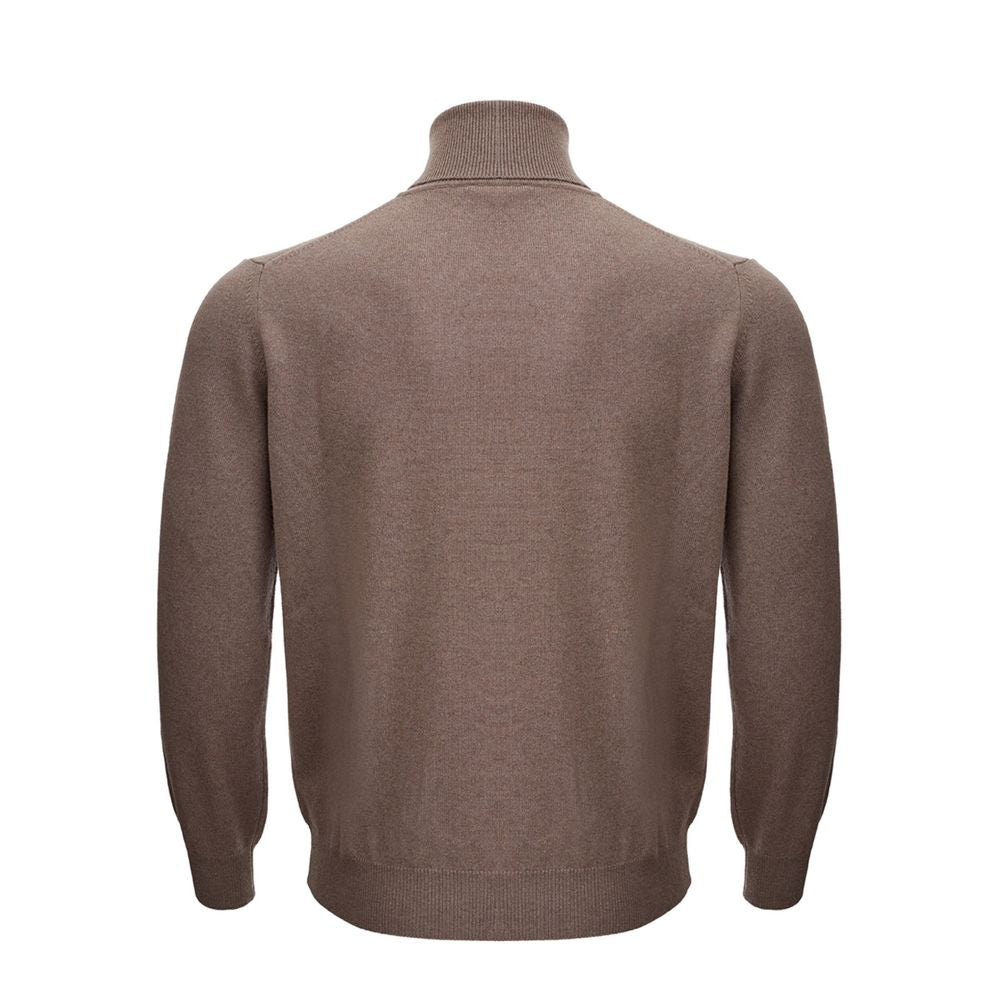 KANGRA Brown Wool Sweater -   -  KANGRA.