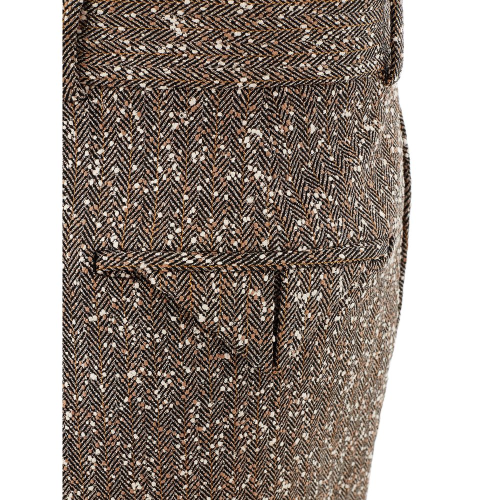 Bottega Veneta Multicolor Viscose Pants for Elegant Evenings -   -  Bottega Veneta.