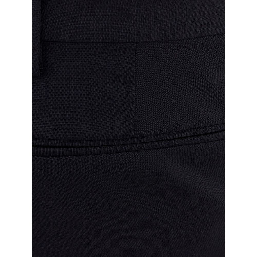 Valentino Black Wool Pant -   -  Valentino.