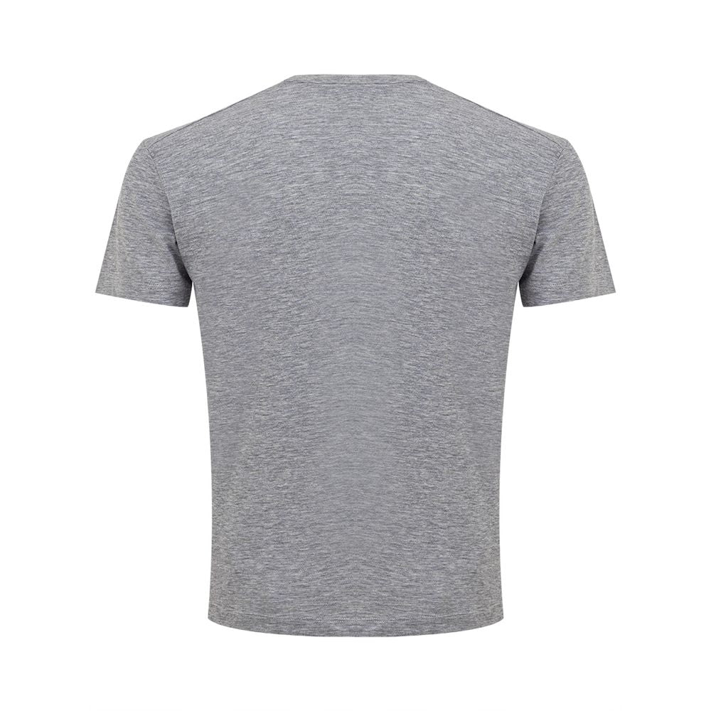 Dsquared² Sleek Gray Cotton Tee for Stylish Men -   -  Dsquared².